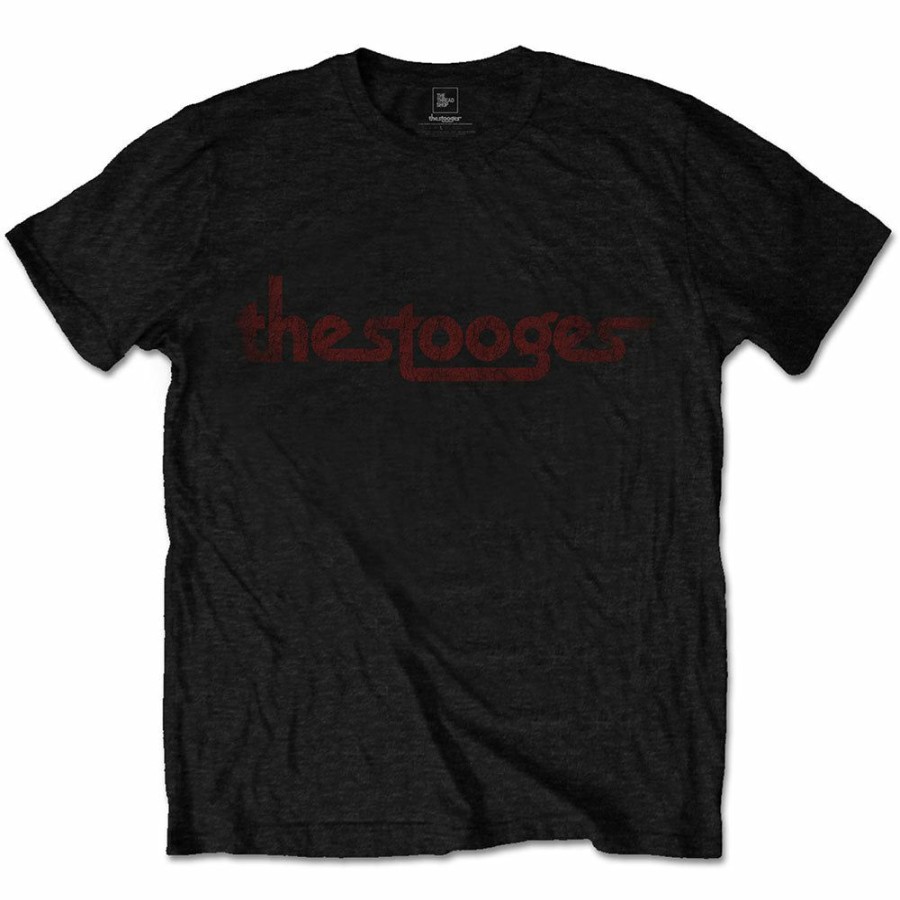 Men'S T-Shirts * | Gift Selection Iggy & The Stooges Unisex T-Shirt Vintage Logo