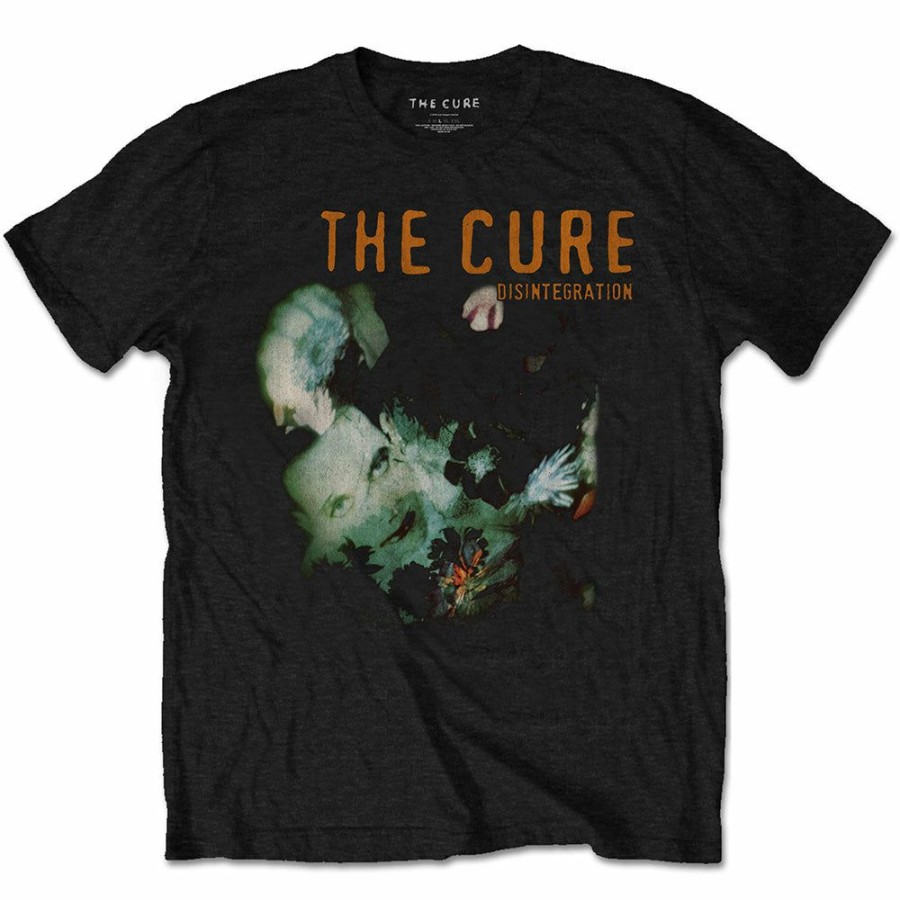 Men'S T-Shirts * | Bargain Sale The Cure T-Shirt Disintegration