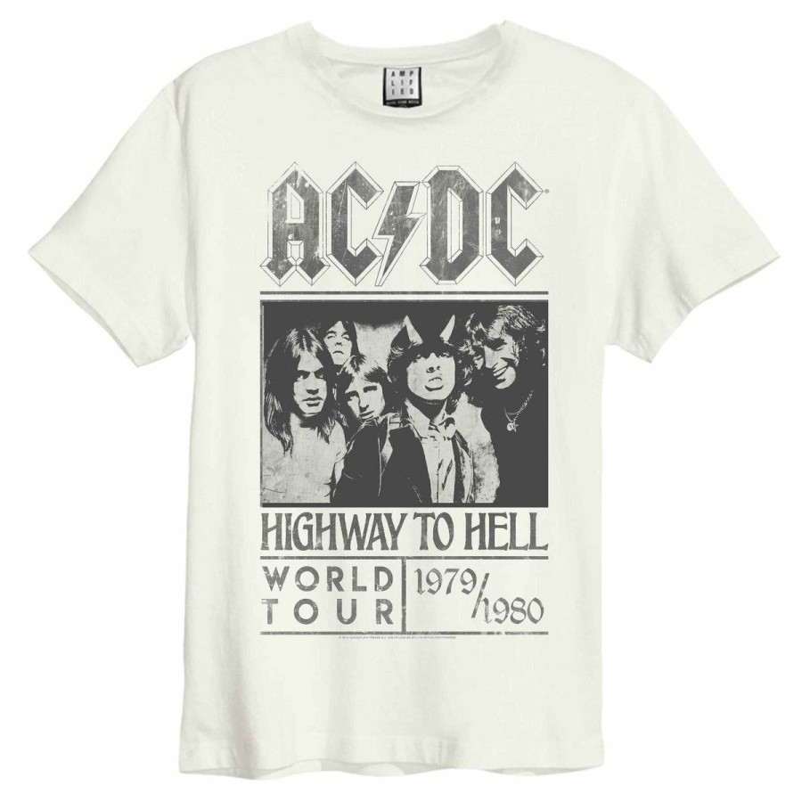 Men'S T-Shirts * | Sale Online Ac/Dc T-Shirt Highway To Hell Poster