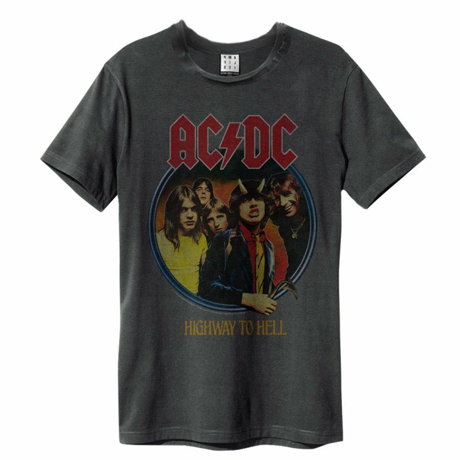 Men'S T-Shirts * | Sale Online Ac/Dc T Shirt Highway To Hell