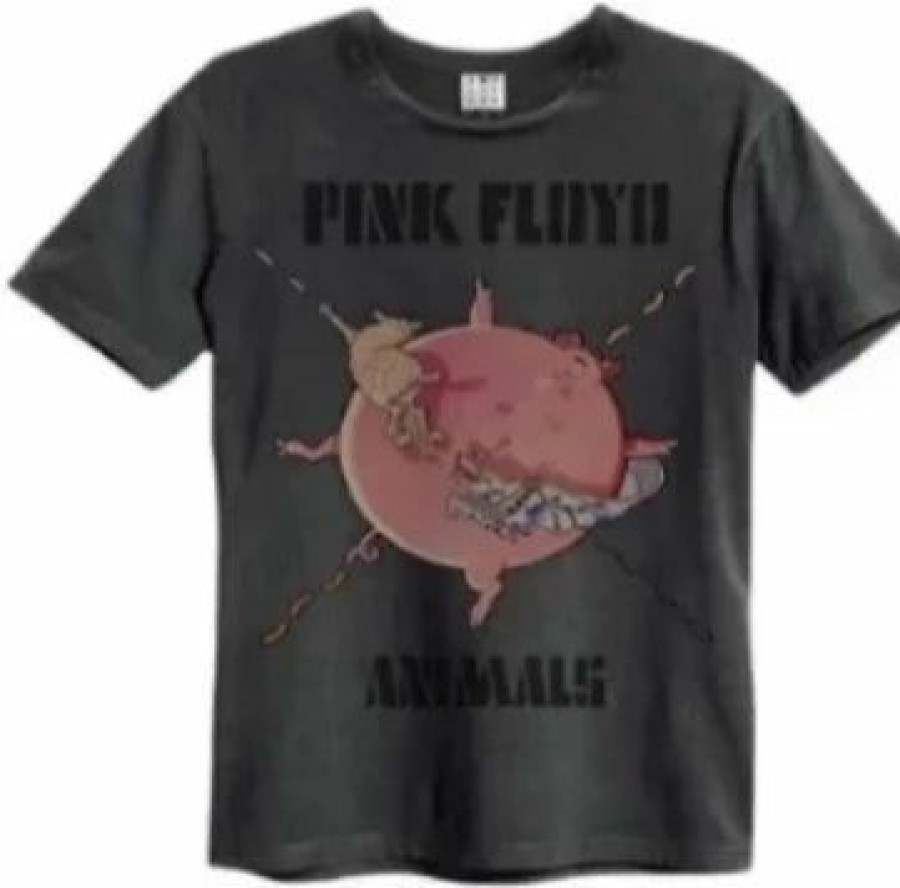 Men'S T-Shirts * | Clearance Sale Pink Floyd T-Shirt Bloated Pig