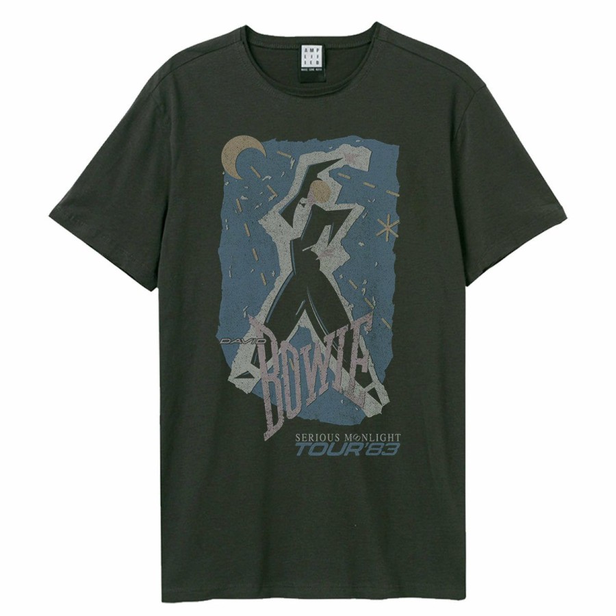 Men'S T-Shirts * | Gift Selection David Bowie T-Shirt Serious Moonlight