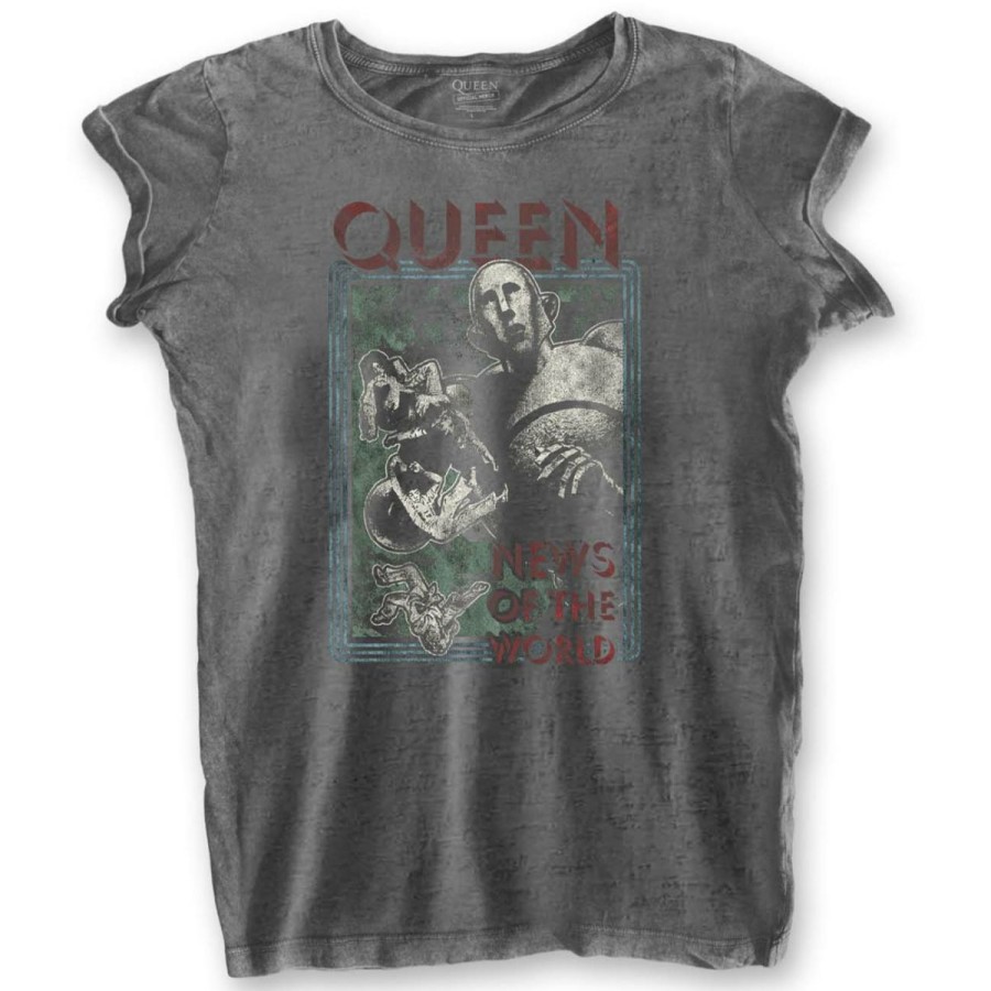 Men'S T-Shirts * | Large Choice Women'S Queen T-Shirt News Of The World