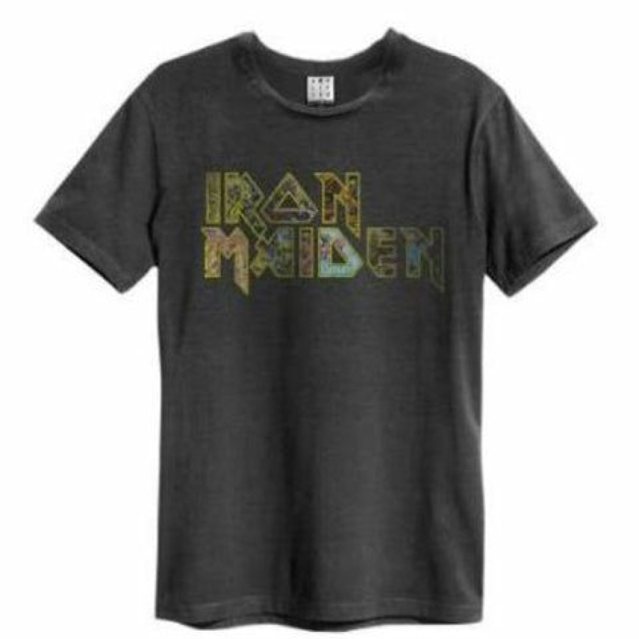 Men'S T-Shirts * | Clearance Sale Iron Maiden T-Shirt Eddies Logo