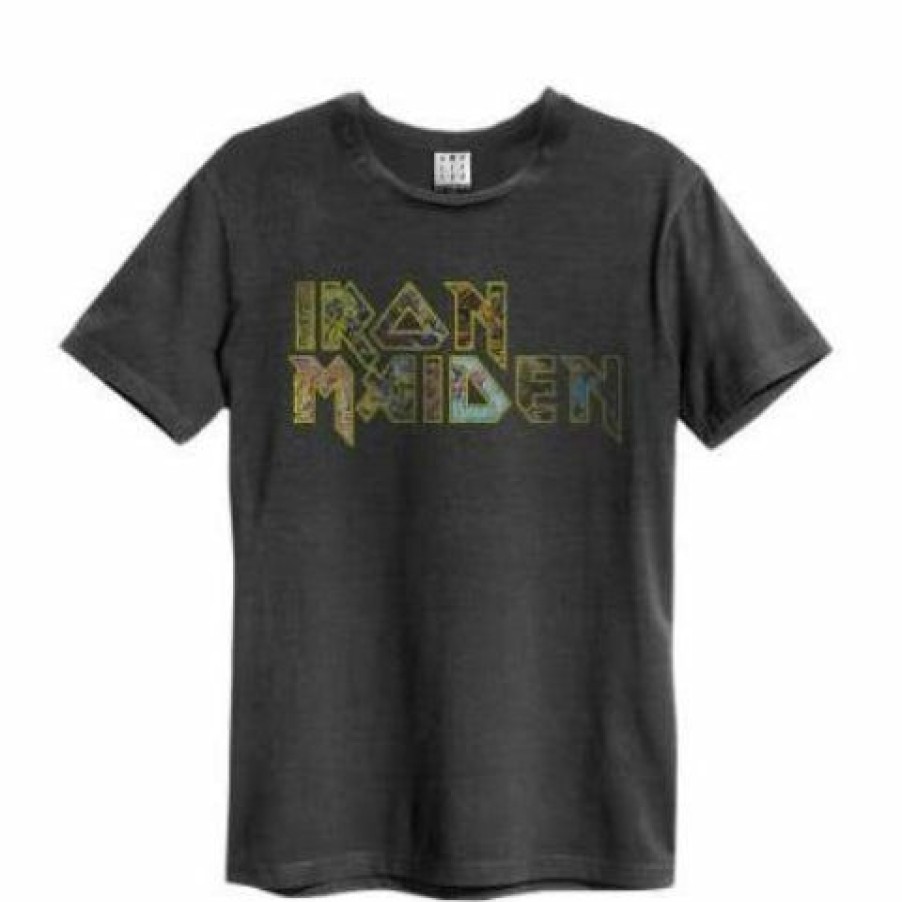 Men'S T-Shirts * | Clearance Sale Iron Maiden T-Shirt Eddies Logo