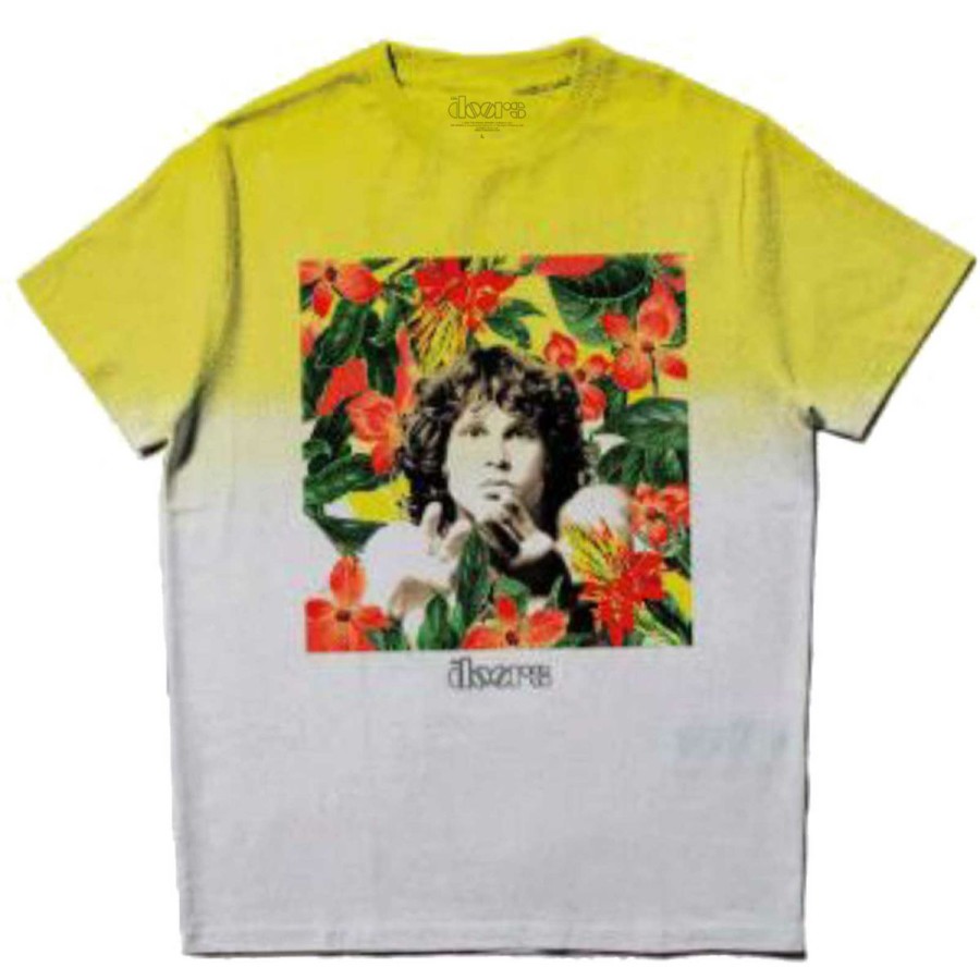 Men'S T-Shirts * | Fashion The Doors T-Shirt Floral Square