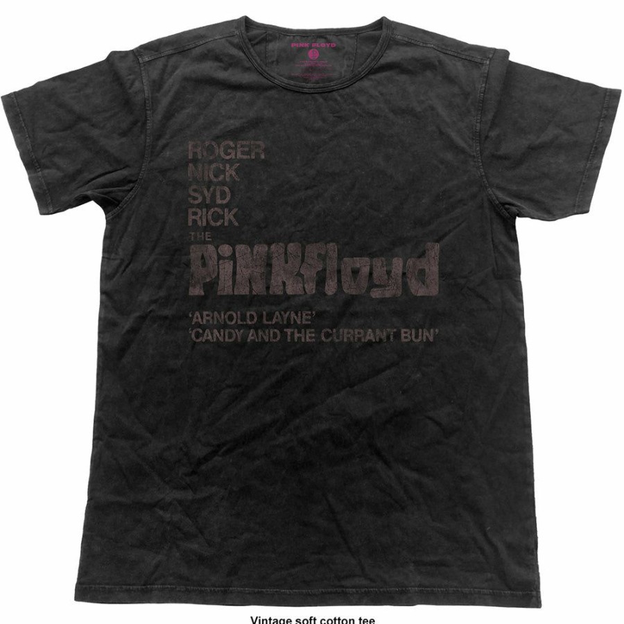 Men'S T-Shirts * | Hot Selling Pink Floyd T-Shirt Arnold Layne Demo