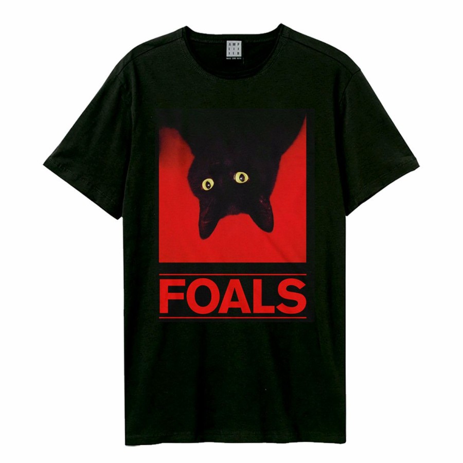 Men'S T-Shirts * | Discount Sale Foals Men'S T-Shirts Black Cat