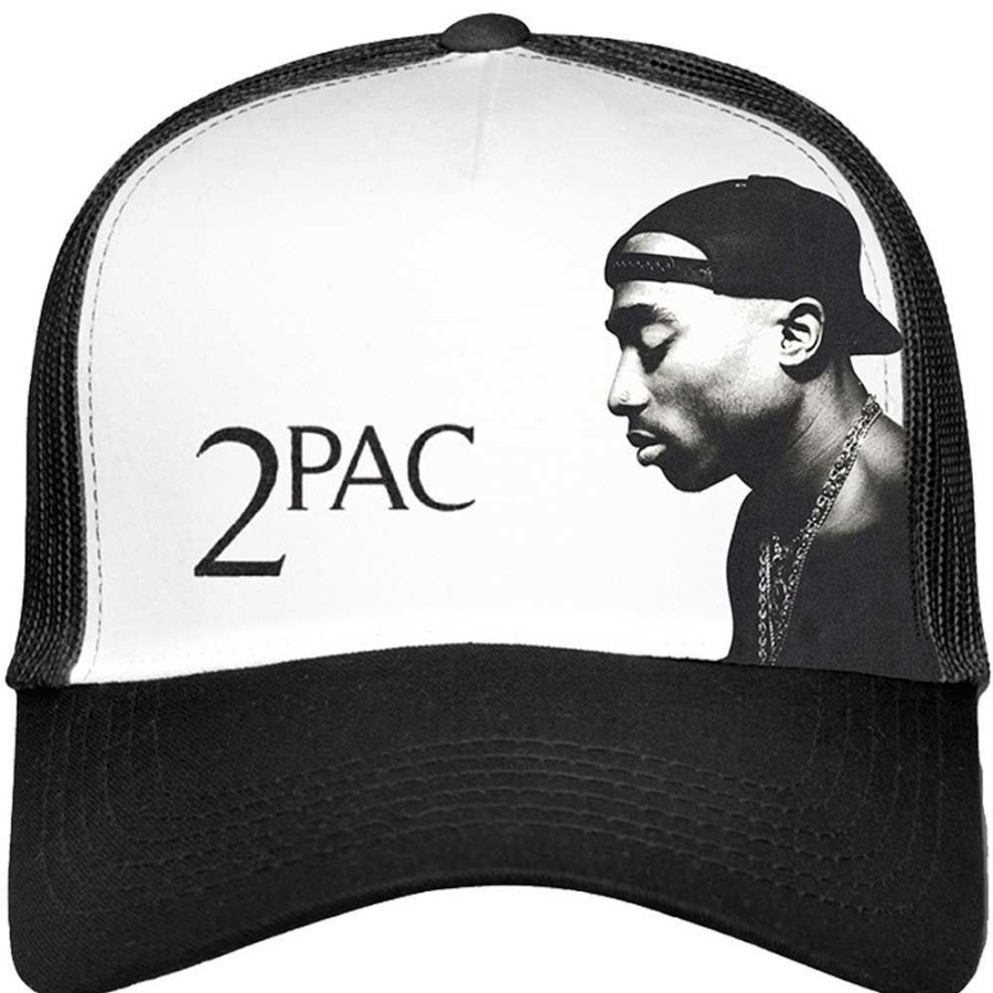 Men'S T-Shirts * | Store Tupac Unisex Mesh Back Cap Profile Photo