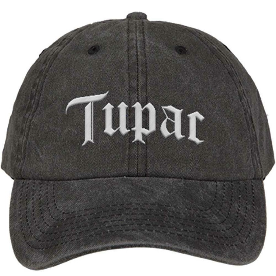 Men'S T-Shirts * | Hot Selling Tupac Unisex Baseball Cap Gothic Logo