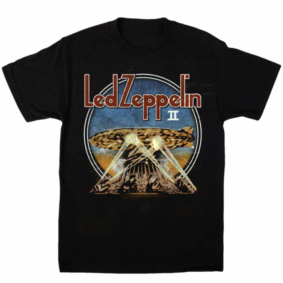 Men'S T-Shirts * | Exclusive Design Led Zeppelin T-Shirt Lzii Searchlights