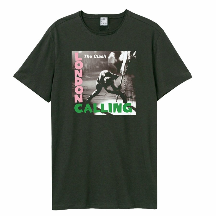 Men'S T-Shirts * | Large Choice The Clash Men'S T-Shirt London Calling