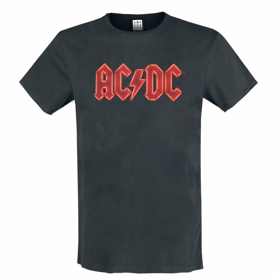 Men'S T-Shirts * | Cheaper Ac/Dc T-Shirt Power Up Logo