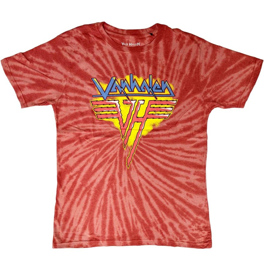 Men'S T-Shirts * | Sale Online Van Halen T-Shirt Jagged Logo