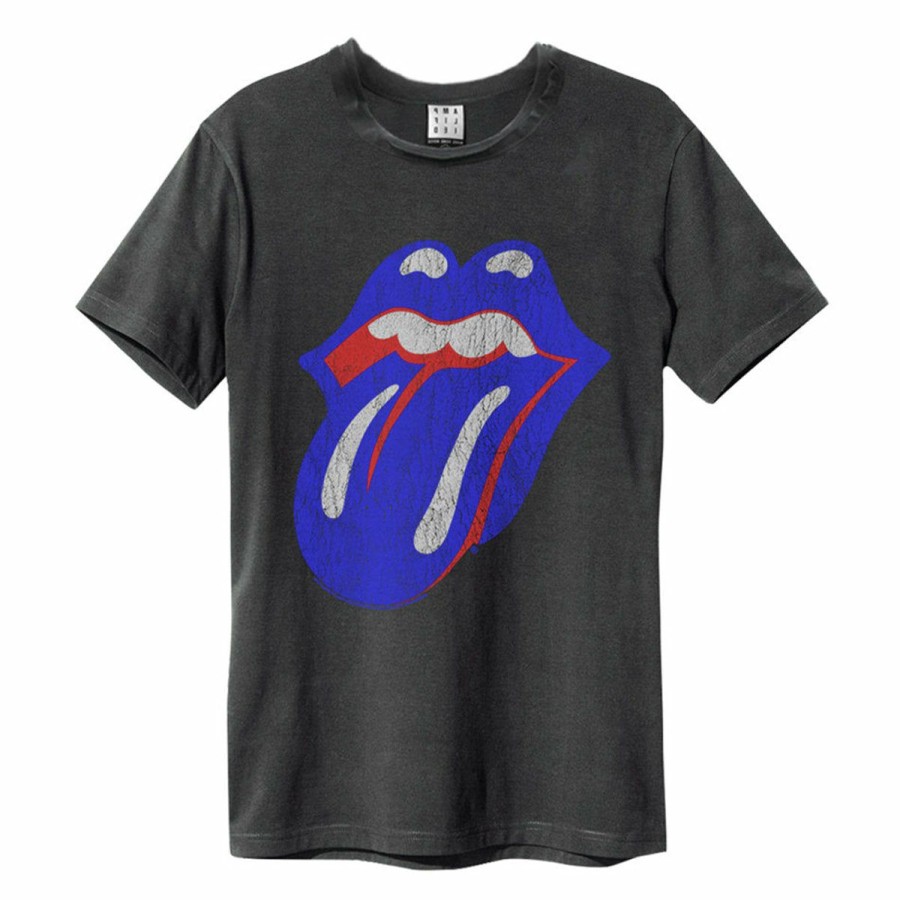 Men'S T-Shirts * | Store Rolling Stones T-Shirt Blue And Lonesome