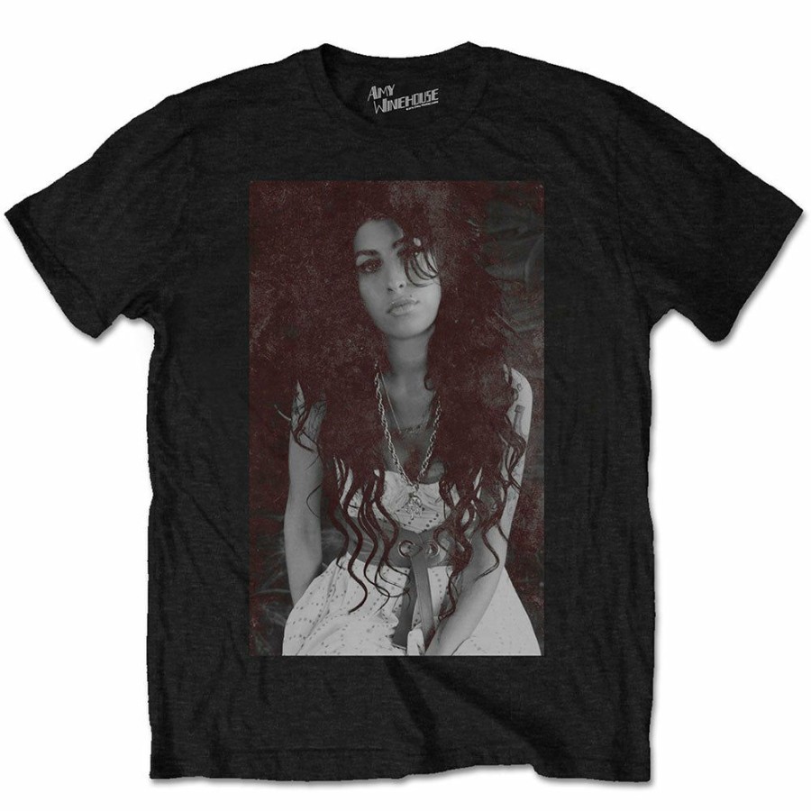 Men'S T-Shirts * | Exclusive Design Amy Winehouse Unisex T-Shirt Back To Black Chalk Board