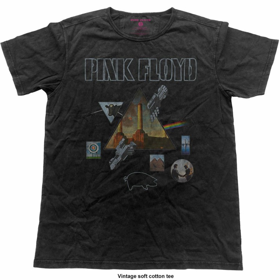 Men'S T-Shirts * | Hot Selling Pink Floyd T-Shirt Montage