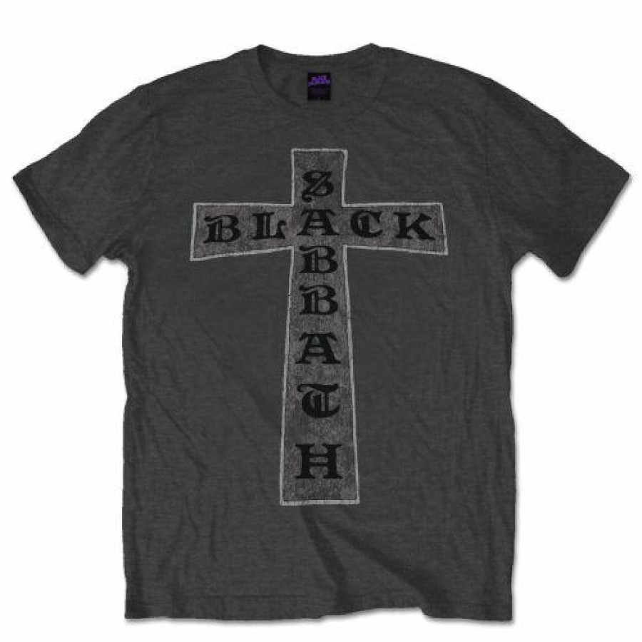 Men'S T-Shirts * | Exclusive Design Black Sabbath T-Shirt Cross