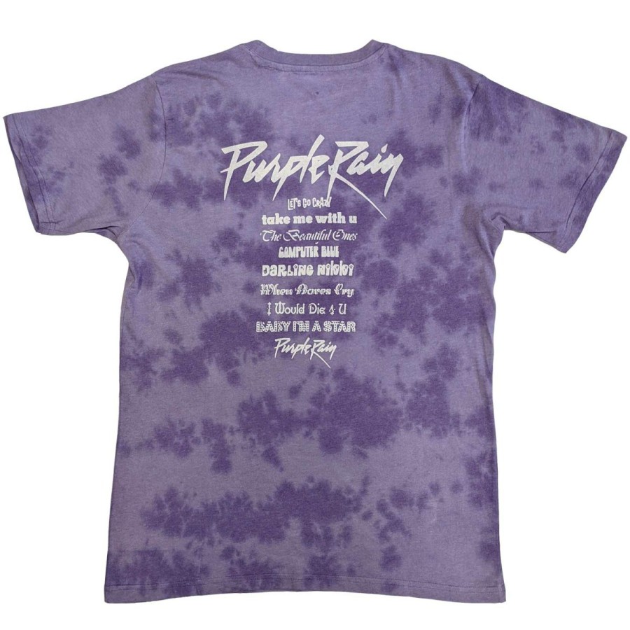 Men'S T-Shirts * | Cut Price Prince T-Shirt Purple Rain