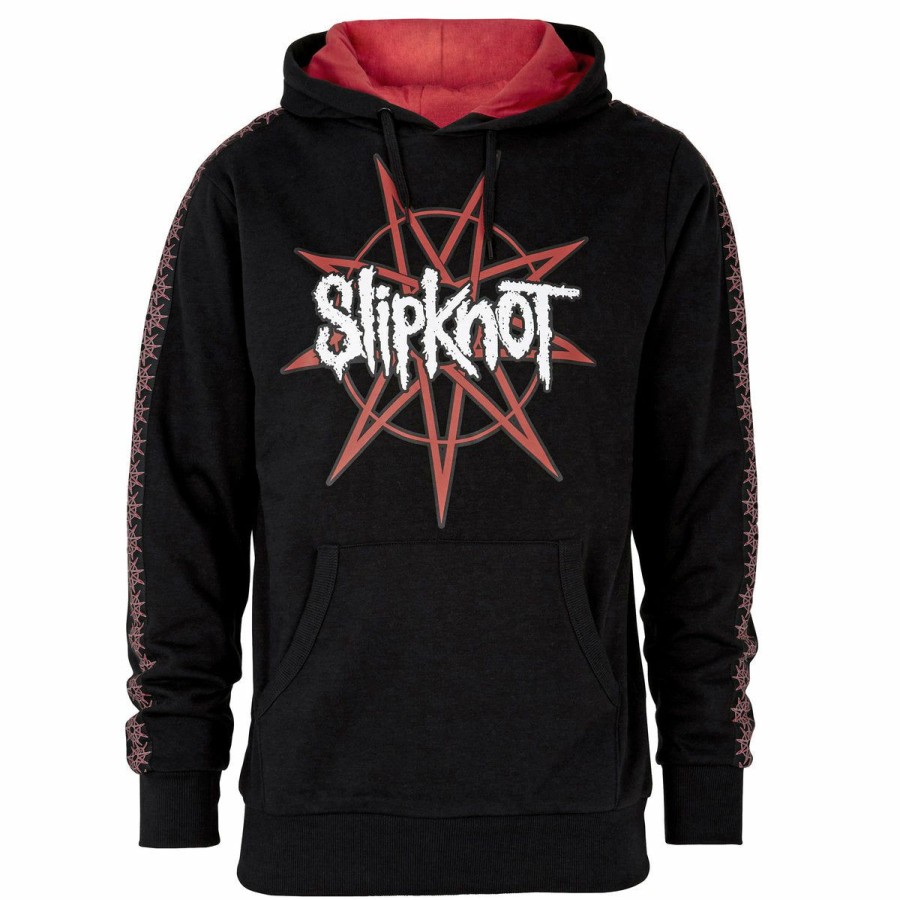 Men'S T-Shirts * | Large Choice Slipknot Mens Taped Fleece Hoodie