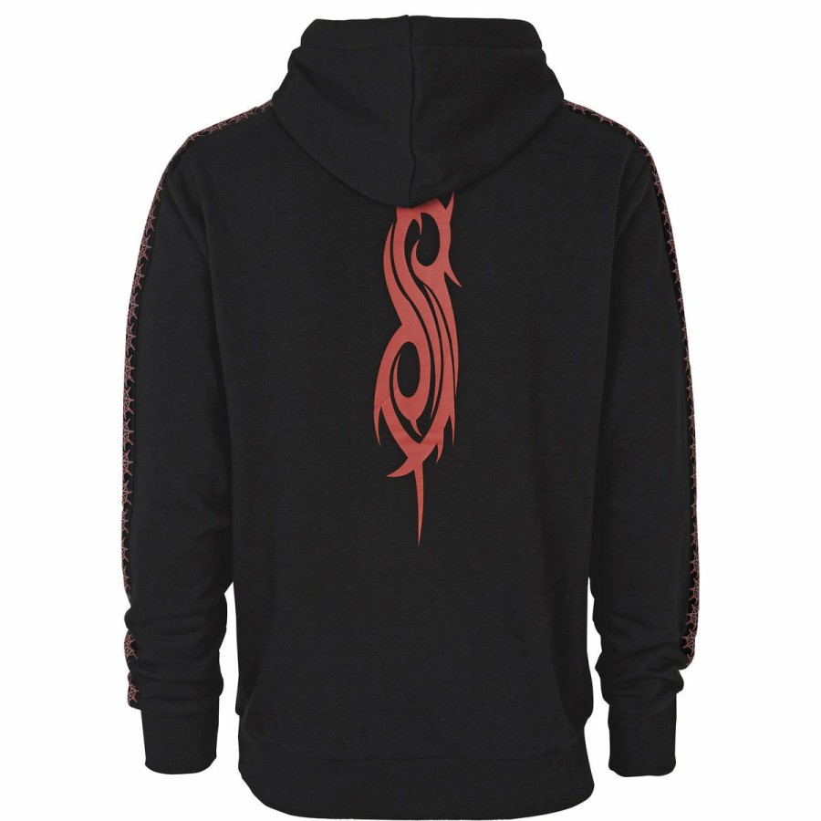 Men'S T-Shirts * | Large Choice Slipknot Mens Taped Fleece Hoodie