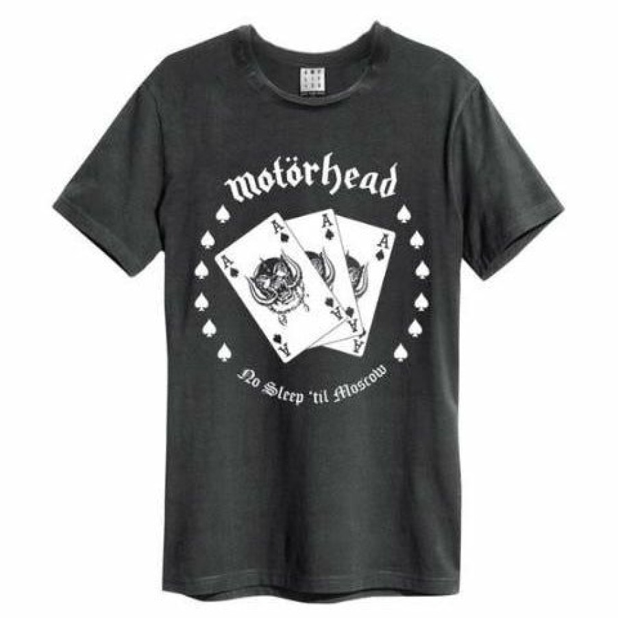 Men'S T-Shirts * | Large Choice Motorhead T-Shirt No Sleep Til Moscow