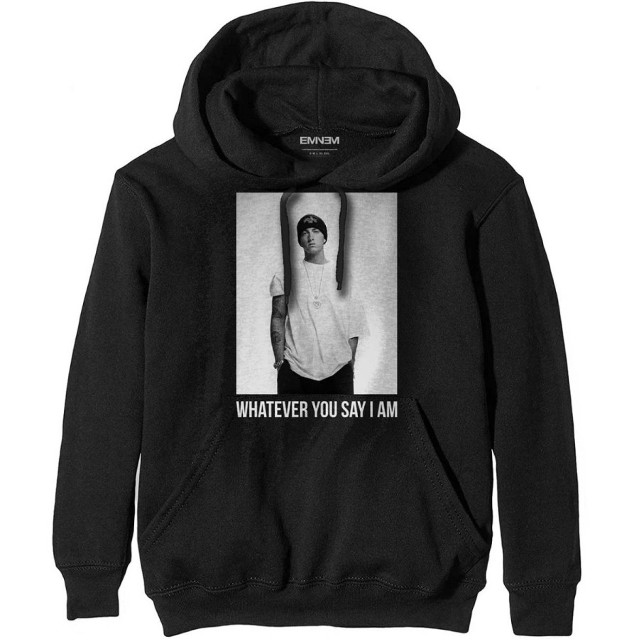 Men'S T-Shirts * | Exclusive Design Eminem Unisex Pullover Hoodie Whatever