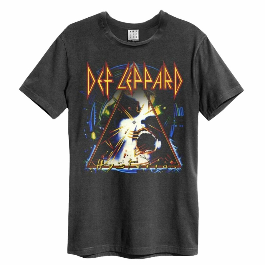 Men'S T-Shirts * | Fire Sale Def Leppard T-Shirt Hysteria