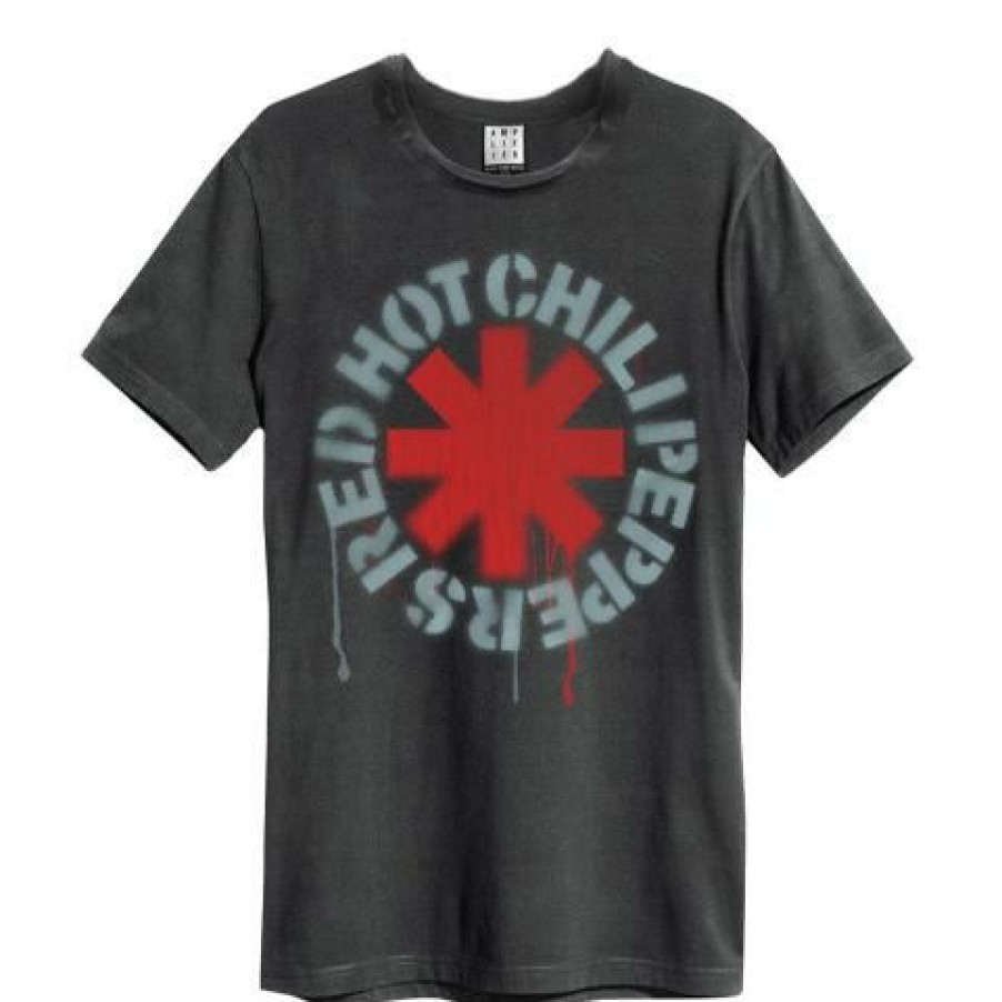 Men'S T-Shirts * | Cheaper Red Hot Chili Peppers T-Shirt Charcoal