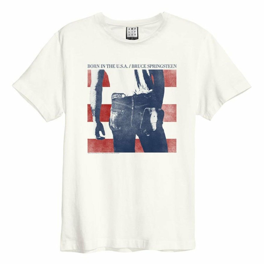 Men'S T-Shirts * | Sale Online Bruce Springsteen T-Shirt Born In The Usa