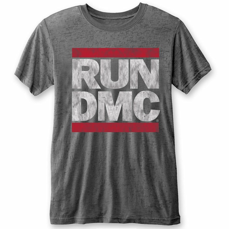 Men'S T-Shirts * | Bargain Sale Run Dmc T-Shirt Logo