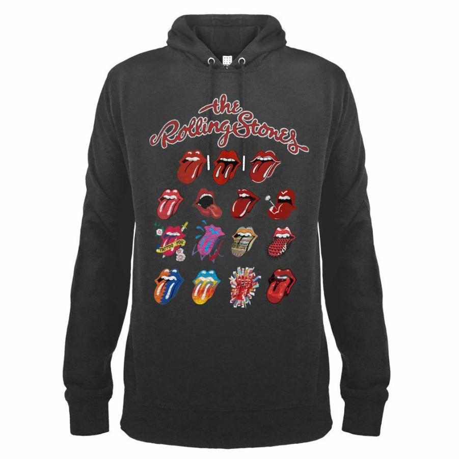 Men'S T-Shirts * | Large Choice The Rolling Stones Hoodie -Tongue Evolution