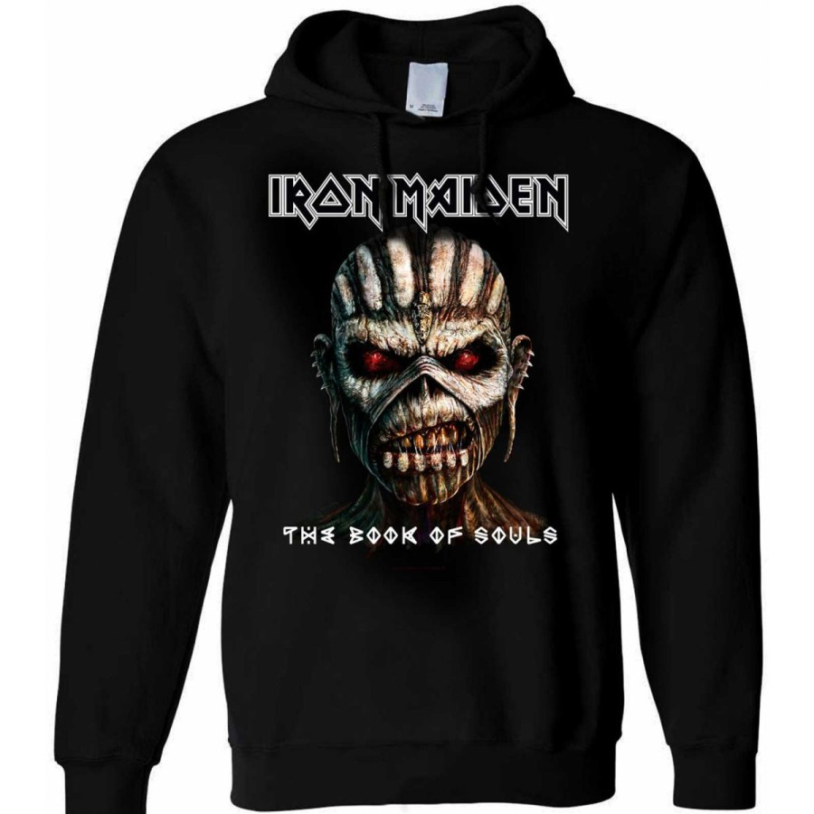 Men'S T-Shirts * | Sale Online Iron Maiden Unisex Pullover -Book Of Souls