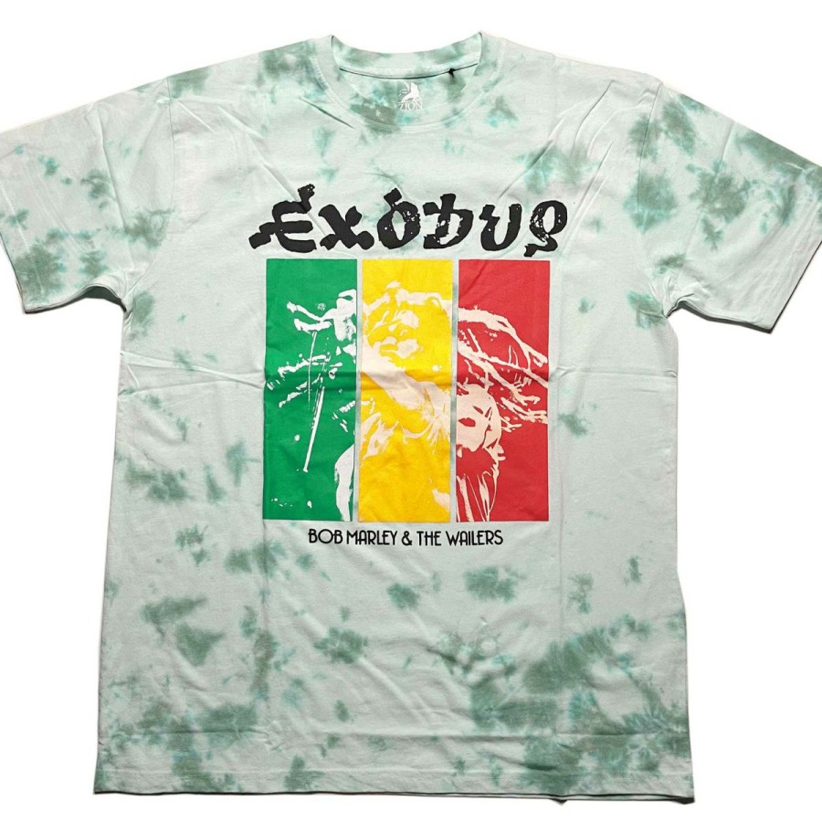 Men'S T-Shirts * | Online Discount Bob Marley Rasta Colours