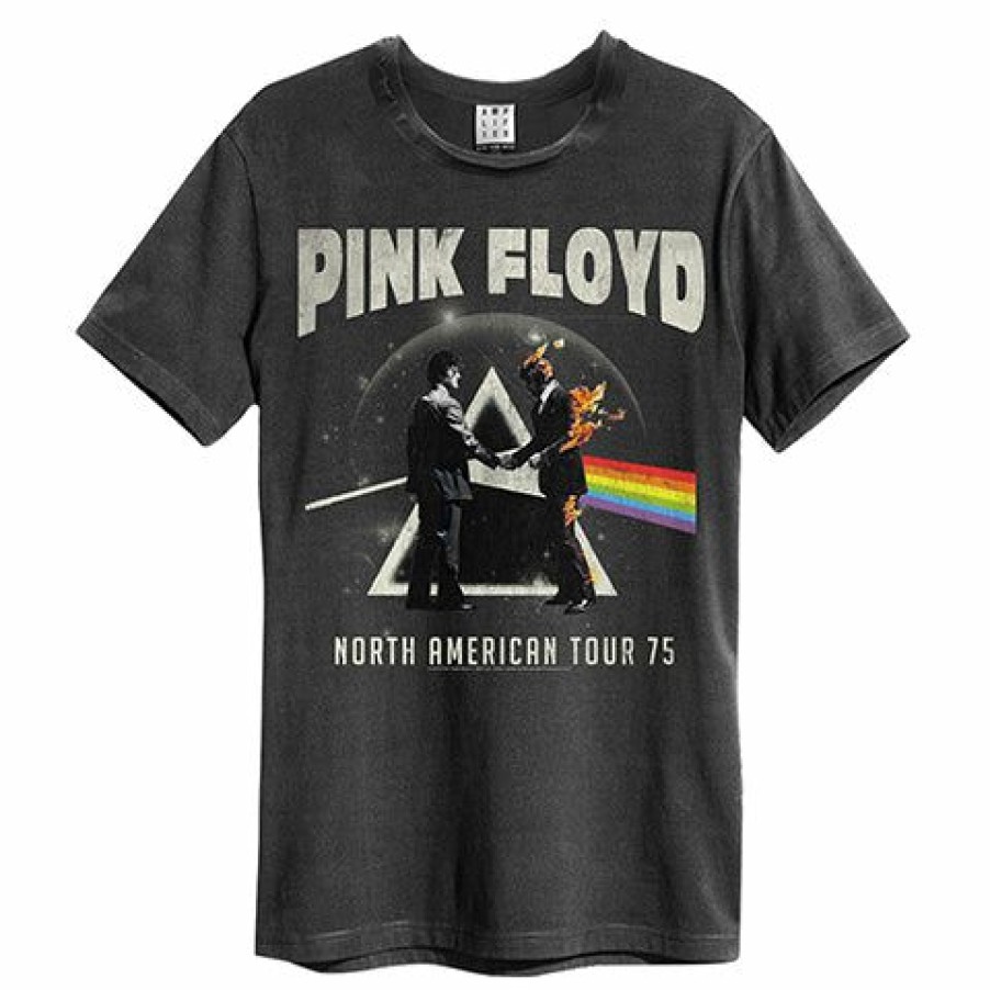 Men'S T-Shirts * | Large Choice Pink Floyd T-Shirt- North American Tour 1975