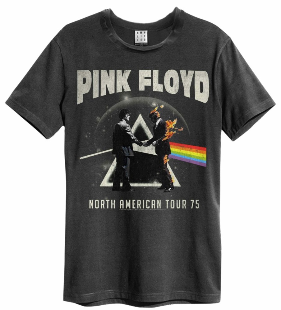 Men'S T-Shirts * | Large Choice Pink Floyd T-Shirt- North American Tour 1975