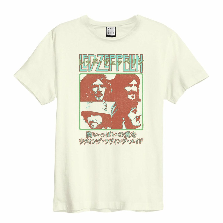 Men'S T-Shirts * | Online Discount Led Zeppelin T-Shirt Japan Poster