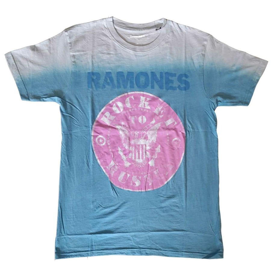 Men'S T-Shirts * | Online Discount Ramones T-Shirt Rocket To Russia