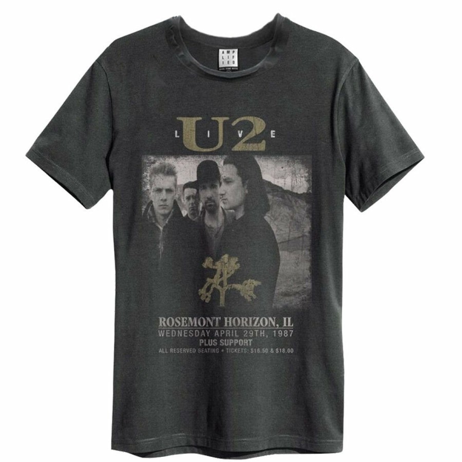 Men'S T-Shirts * | Hot Selling U2 T-Shirt Live