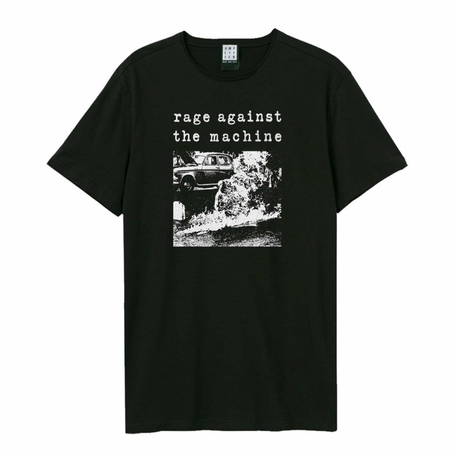 Men'S T-Shirts * | Exclusive Design Rage Against The Machine Monk Fire