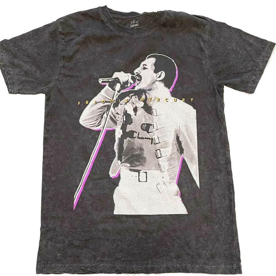 Men'S T-Shirts * | Clearance Sale Queen Freddie Mercury T-Shirt Glow