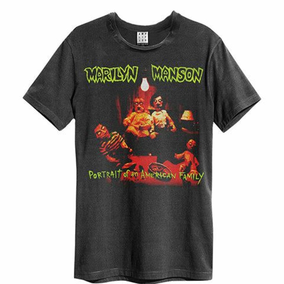 Men'S T-Shirts * | Discount Sale Marilyn Manson T-Shirt American Family