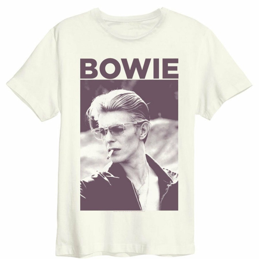 Men'S T-Shirts * | Sale Online David Bowie T Shirt Cigarette