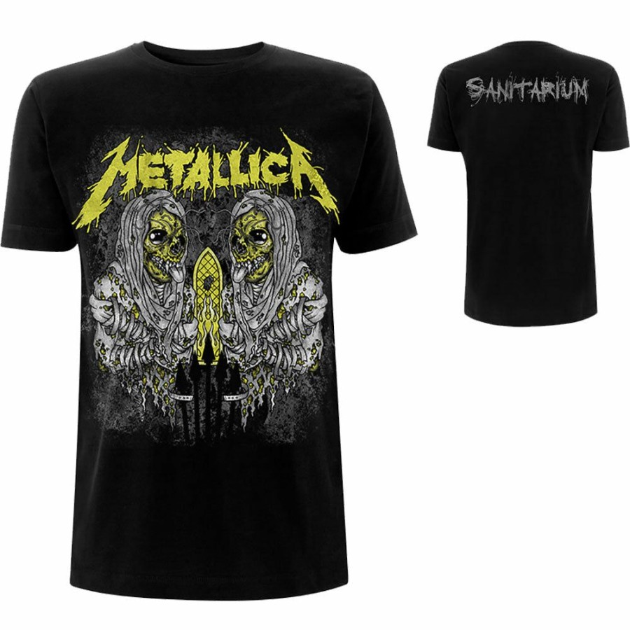 Men'S T-Shirts * | Cut Price Metallica T-Shirt Sanitarium