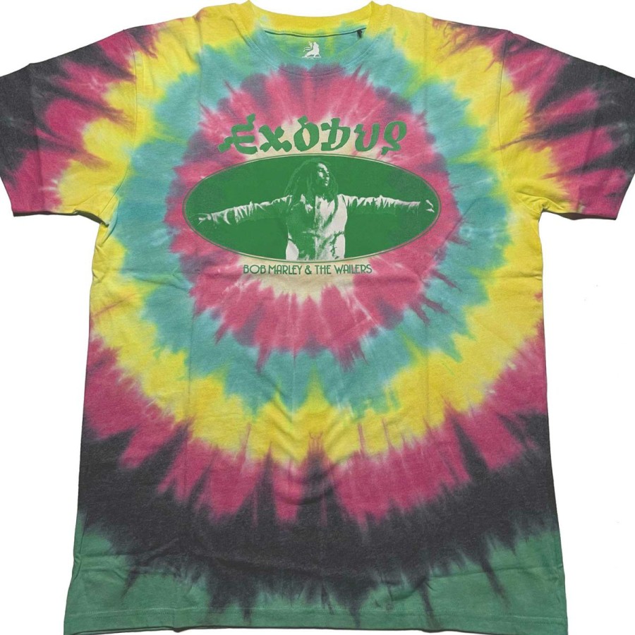 Men'S T-Shirts * | Online Discount Bob Marley Exodus Oval