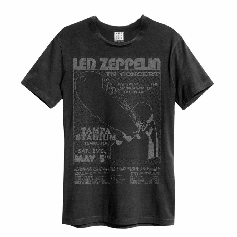 Men'S T-Shirts * | Discount Sale Led Zeppelin T-Shirt Tampa Stadium