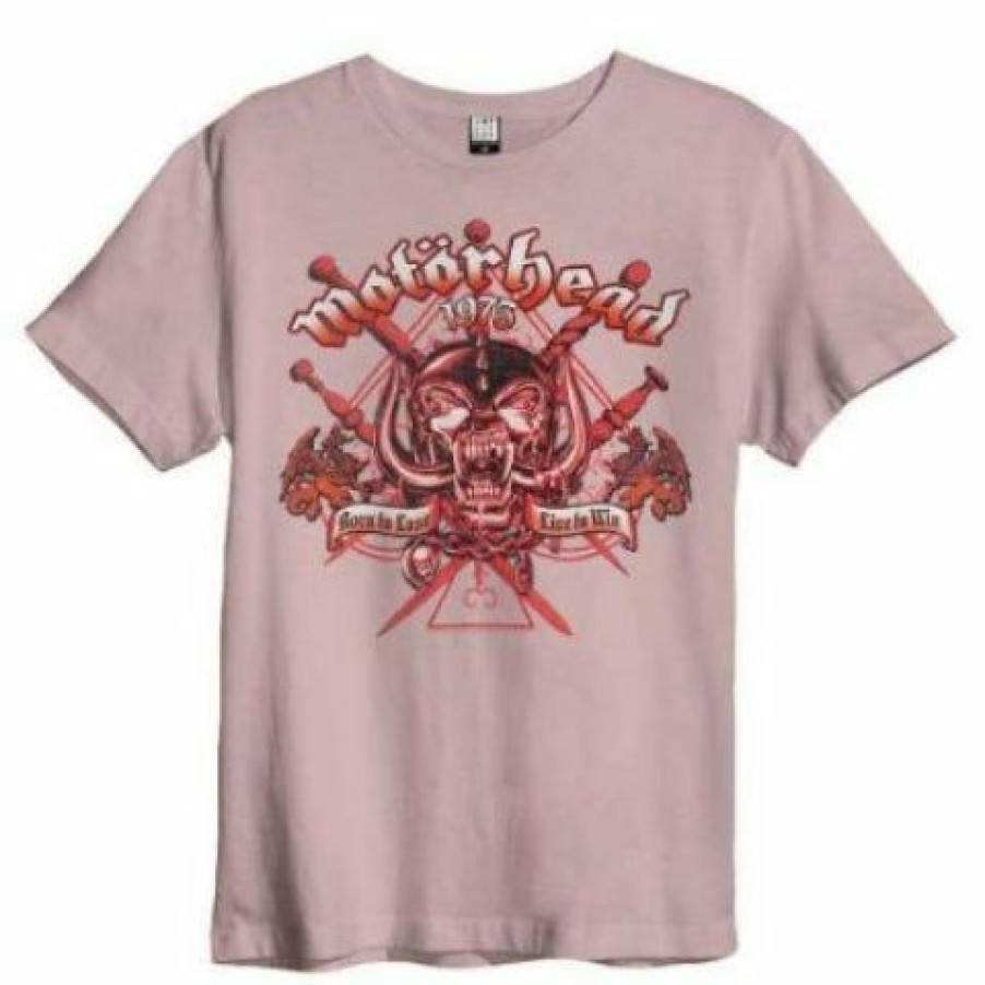 Men'S T-Shirts * | Fashion Motorhead T-Shirt Born To Lose, Live To Win