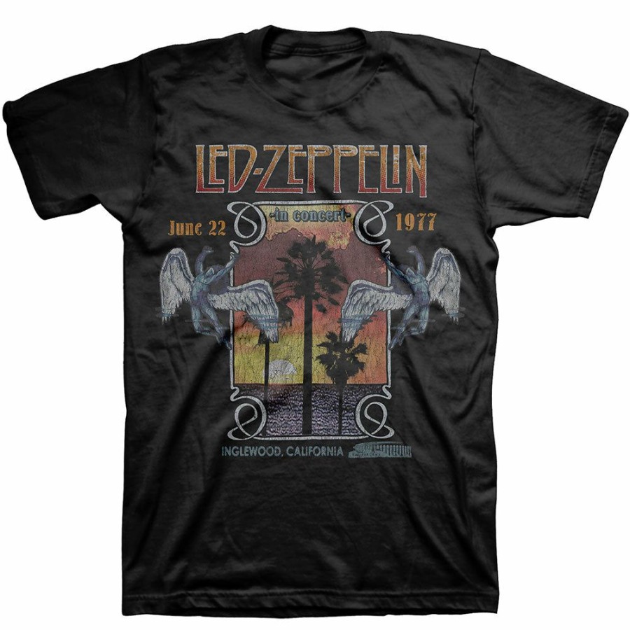 Men'S T-Shirts * | Large Choice Led Zeppelin T-Shirt Inglewood