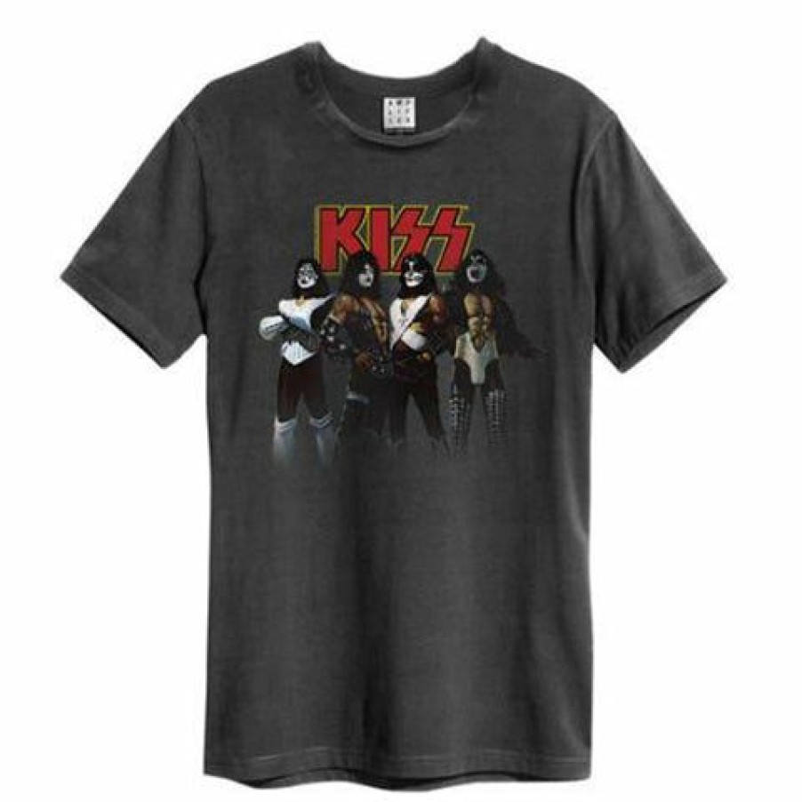 Men'S T-Shirts * | Quality Guarantee Kiss T-Shirt Rock Gods