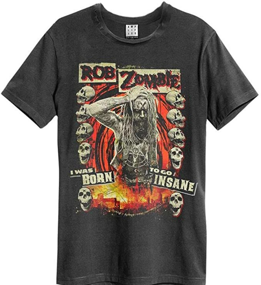 Men'S T-Shirts * | Discount Sale Rob Zombie T-Shirt Born Insane